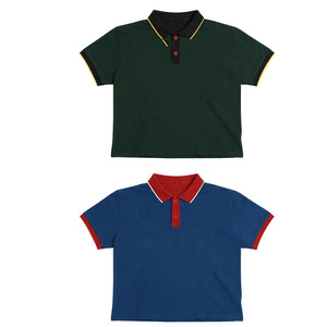 Premium 220 GSM Polyester <b>Polo</b> Shirt Blue <b>White</b> Panel Design Custom Sublimation Logo men <b>polo</b> shirts - Product Image 5