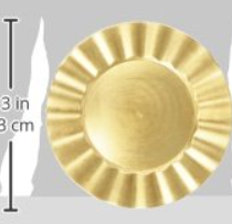 Prime Quality Metal Aluminium Charger <b>Plates</b> Hammered Design <b>Decorative</b> brass Charger <b>Plates</b> for Wedding and Party Usage - Product Image 4