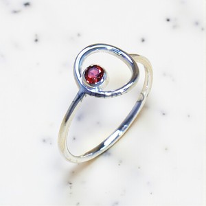 925 Sterling <b>Silver</b> <b>Rings</b> For Women Natural Round Cut Red <b>Garnet</b> Gemstone Engagement <b>Ring</b> Wholesale Price Jewelry Engagement - Product Image 1