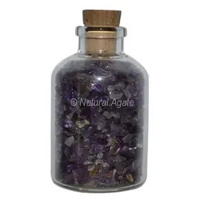 Amethyst Meditation Small Bottle Chips : Buy Supplier Tumbled Stone From Natural Agate