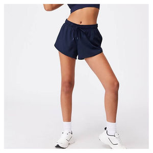 Ropa casual para mujer, material suave, estilo relajado, shorts de verano, ropa ligera para mujer, comodidad diaria, shorts casuales - Product Image 1