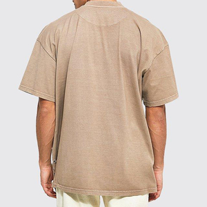 Wholesale Heavy <b>Weight</b> Tee <b>Blank</b> Oversize Distress T-Shirt Unisex Box Tshirt Custom Distressed Oversized Men T Shirts - Product Image 3