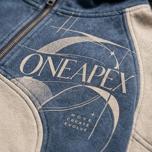 Ensemble de survêtement en polaire pour femmes, veste à capuche zippée, pantalon large, tenue décontractée streetwear, ensemble deux pièces, vêtements de sport ONEAPEX, style tendance - Product Image 5