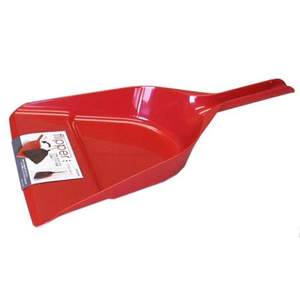 Inomata Orange <b>Dustpan</b> a Vibrant and Eye-Catching <b>Broom</b> Accessory - Product Image 1