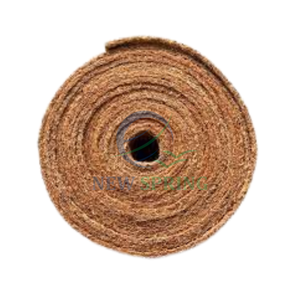 Tapis en fibre de coco brute premium, écologique, pour aménagement paysager et utilisation en béton, matière de spinning, Vietnam - Product Image 3