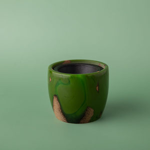 Quemador de incienso de resina Timberwave premium, hecho a mano con madera natural y epoxi artístico, con recogedor de cenizas para meditación y yoga. - Product Image 3