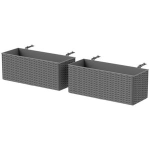 Jardinera Elevada Galvanizada Extra Grande para Macetas de Exterior - Product Image 2