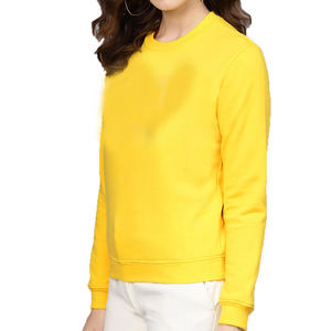 เสื้อสเวตเชิ้ตผ้าถักแบบระบายอากาศ ล้างด้วยกรด สำหรับผู้หญิง รุ่นใหม่ล่าสุด ผลิตจากโพลีเอสเตอร์ 100% สไตล์ลำลองสำหรับฤดูใบไม้ร่วง ทรงไหล่ตก - Product Image 2