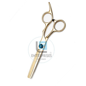 Ciseaux à effiler en acier inoxydable en stock, nouvelle arrivée, poignée antidérapante, qualité supérieure, pour la coupe de cheveux, barbier, durables - Product Image 3