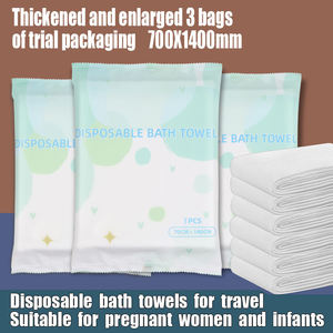 Serviettes de Bain Jetables de Luxe en Éponge Ultra-Absorbantes – Distributeur Portable Personnalisé Idéal pour les Voyages et la Maison – Offre Spéciale - Product Image 3