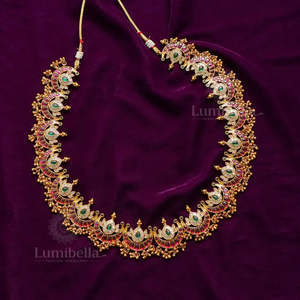 Kemp Half Moon Bridal <b>Long</b> <b>Necklace</b> - Product Image 1