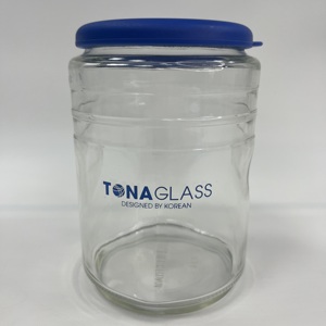 ขวดโหลแก้วกลม750มล. พร้อมฝาปิดสนิทเหมาะสำหรับใส่ซอสอาหารแห้งและการใช้ชีวิตอย่างยั่งยืน - Product Image 1