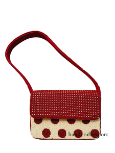 Bolso de Lujo Portátil y Ecológico con Cierre Magnético, Hecho a Mano con Cuentas de Vidrio Premium, Estilo Boho, Profesional, Resistente y Seguro - Product Image 6