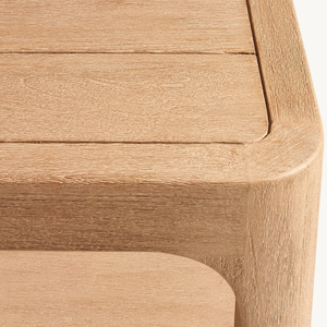 Mesa de Comedor Cuadrada de Madera Maciza para Exteriores, Diseño Moderno, para Hotel o Uso Interior/Exterior, en Oferta - Product Image 5