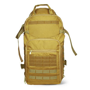 Mochila Táctica Personalizada con Logotipo para Hombre, para Actividades al Aire Libre, Nuevo Diseño, Material de Lona, Patrón Sólido, Cierre de Cremallera - Product Image 1