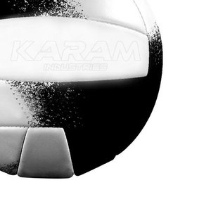 Ballons de volley en cuir de haute qualité, dernier design, vente en gros, service OEM, légers, durables, écologiques, fabriqués au Pakistan - Product Image 5