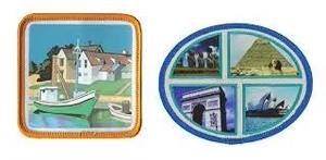 Parches de sublimación DIY ecológicos de tela no tejida de fieltro con forma de corazón, termoadhesivos, con cierre de gancho y bucle, impresos para prendas y sombreros 2026 - Product Image 5