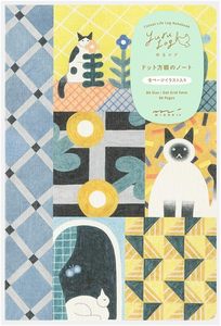 Cuaderno GANRAKU MIDORI Yuru, Tamaño B6, Cuaderno de Acuarela con Puntos, Diario Japonés en Tonos Pastel, Bonito Cuaderno - Product Image 6