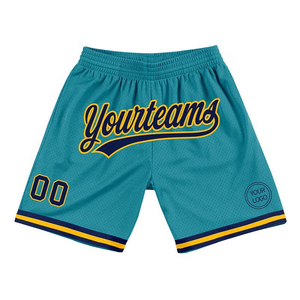 Shorts de basketball unisexes 100 % personnalisables, non tissés, 100 % polyester, légers, respirants, séchage rapide, antibactériens, service OEM - Product Image 3