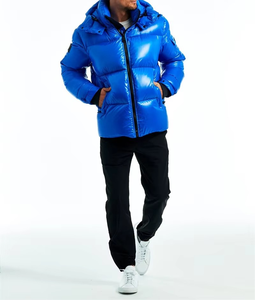 เสื้อแจ็คเก็ตพัฟเฟอร์ผู้ชายคุณภาพพรีเมียม อุ่นสบายสำหรับฤดูหนาว ซิปพิมพ์ลาย กันน้ำ กันลม สีและลายปรับแต่งได้ - Product Image 3