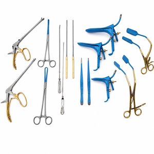 Kit d'obstétrique et gynécologie : Spéculum, Forceps, Rétracteurs LEEP, Curette de Kevorkian manuelle, Certifié CE - Product Image 1