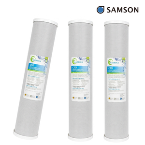 Purificateur d'eau certifié ISO 9001 et 14001 pour la maison, filtre à bloc de carbone pour systèmes d'eau potable, filtre à eau classé parmi les meilleurs - Product Image 1