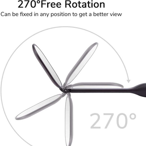 Professional Personalized Surgical Steel Wall Mounted Lash Artist Mirror with Multi-Angle View for Eyelash Extension Application - Product Image 4