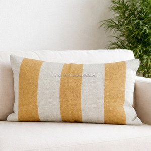 Rustic Pillow Sham Square Cover Traditional Jacquard Woven Cushion Cover with Elegant for a Vintage Touch <b>Bed</b> Pillow Cover - Product Image 5