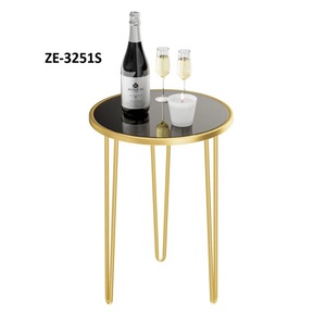 Luxury ZAHID EXPORTS ZE-3251S <b>Nesting</b> Metal Coffee <b>Table</b> White <b>Marble</b> Finish Modern Handmade Eco-Friendly Indoor Use Furniture - Product Image 3