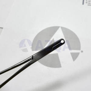 คีมหนีบเหล็กกล้าไร้สนิมคุณภาพสูง ขนาด 5.5 นิ้ว ปลายหยัก 5 มม. อุปกรณ์มืออาชีพสำหรับเจาะร่างกาย - Product Image 6