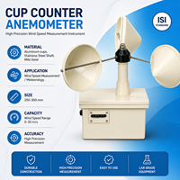 Anemómetro con Contador de Copas Electrónico Avanzado Reliant Lab |   Tipo de Dial de Alta Precisión |   Instrumento de Medición de Velocidad del Viento Estándar ISI