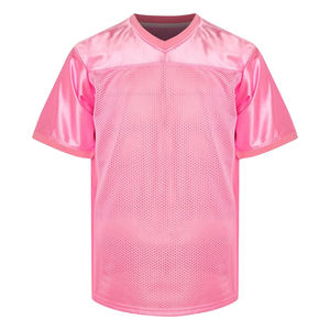 Camiseta de Fútbol de Malla Transpirable de Alta Calidad, Impresa con Técnica de Pedrería, Color Personalizado, 100% Poliéster, Servicio OEM Disponible - Product Image 1