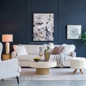 Porte-bougie en métal minimaliste fait à la main pour les salons modernes, décoration de Noël et de mariage - Product Image 4