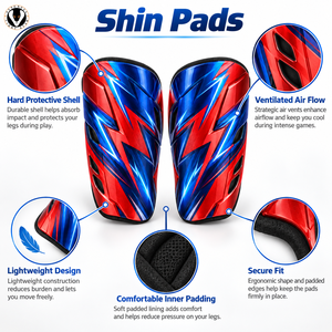 Performance <b>Shin</b> <b>Pads</b> Comprehensive Protection Adjustable Secure Fit Customizable Lightweight Design for <b>MMA</b> Sports Training - Product Image 6