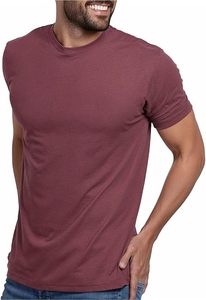 Camisetas de manga corta para hombre de algodón y spandex, jersey premium 100% algodón con impresión personalizada y etiqueta privada. - Product Image 3