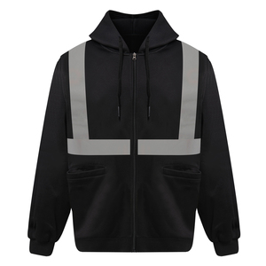 Sweat-shirts de sécurité imperméables en coton de haute qualité, coupe oversize, essentiels pour le streetwear, unisexe, avec logo personnalisé, grandes tailles pour hommes et femmes - Product Image 2