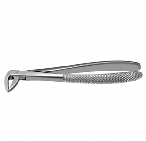 Instrument de chirurgie dentaire manuel 74N par Al Mida Forceps d'extraction de racines à motif anglais - Product Image 3