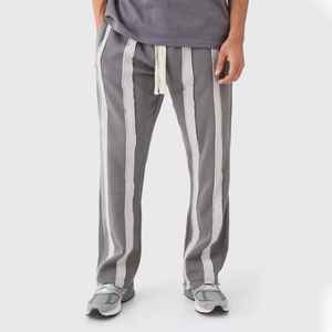 Pantalon de jogging décontracté pour homme, style coréen, coupe ample et oversize, en molleton et toile écologique, Tendance 2026 - Product Image 4