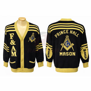 Suéter Masónico para Hombre con Logotipo – Jersey Masónico de Punto Premium, Ropa Casual Cómoda para Invierno, Diseño Personalizado y Marca Privada - Product Image 3