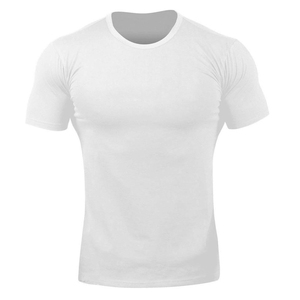 เสื้อยืดคอกลมผ้าถักเนื้อผสมโพลีเอสเตอร์/คอตตอน 200 กรัม  แบบเรียบง่าย เป็นมิตรกับสิ่งแวดล้อม สไตล์คลาสสิกแนวสตรีท สำหรับผู้ชาย  รับทำโลโก้ตามสั่ง - Product Image 2