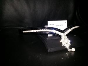 Última nueva colección de bandas para cejas de cuero indio con cristal de cadena Hot Fix para equitación ecuestre. - Product Image 2