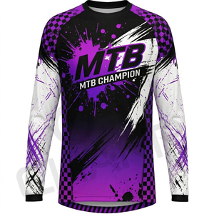 Jersey de Ciclismo para Motocicleta, Ropa de Ciclismo de Montaña, Jersey de Bicicleta MTB, Camisetas MX, Jersey de Motocross Todoterreno - Product Image 1