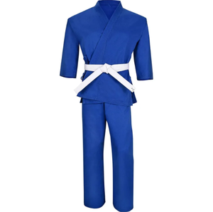 Uniforme de Taekwondo léger et confortable, taille ajustable, pour l'entraînement, homologué, fabriqué par un OEM spécialisé dans les arts martiaux. - Product Image 1