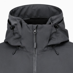 Veste coupe-vent personnalisée pour homme, résistante à l'eau, respirante, légère, pour la course à pied, la randonnée, les voyages, les sports, vêtements en gros - Product Image 3
