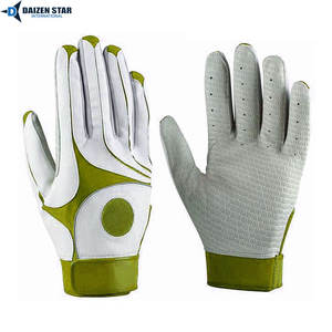 Gants de frappe de baseball unisexes pour adultes en cuir/cuir synthétique, couleur/taille personnalisable, légers, confortables, haute performance - Product Image 4