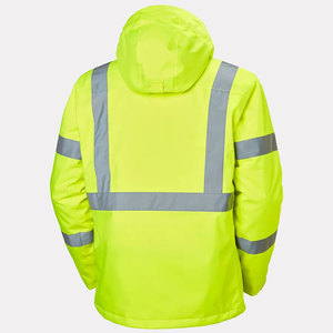 High Visibility Reflective Hi Vis Winter Workwear Jackets Waterproof Breathable Fabric for Construction Safety Jackets - Product Image 4