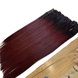 Cabelo humano peruca liso do vietnã, cabelo humano brasileiro ali expresso cutícula alinhada mongoliano virgem cor loira