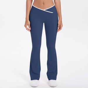 Conjunto de Leggings y Sujetador de Yoga para Mujer, Tallas Grandes, Ecológico, Transpirable, Resistente al Viento, de Secado Rápido, Sin Costuras, Elástico, Cintura Alta, 2 Piezas - Product Image 1