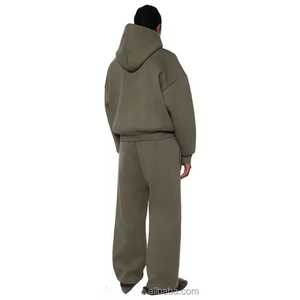 Us <b>Size</b> High Quality 450 GSM 100% Cotton OEM Custom Men's Sweatsuit Men French Terry Wholesale Tracksuit <b>Jogger</b> <b>Set</b> 2 Piece <b>Sets</b> - Product Image 3