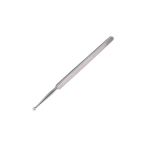 Curette dermique de type Fox, outil chirurgical de précision en acier inoxydable, certifié CE Classe II pour usage médical par COBECO INSTRUMENTS - Product Image 6